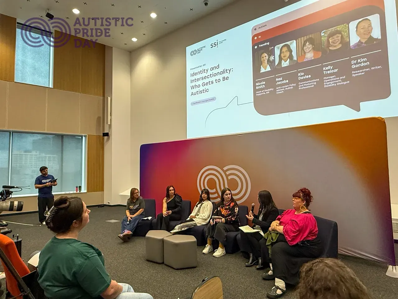Identity and Intersectionality panel, Who Gets to Be Autistic, at Think Autism